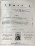 Graphis magazine no 9/10 1945