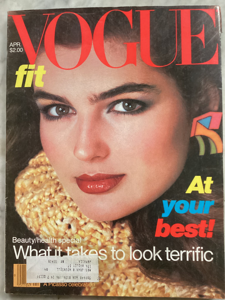 Vogue Magazine April 1980