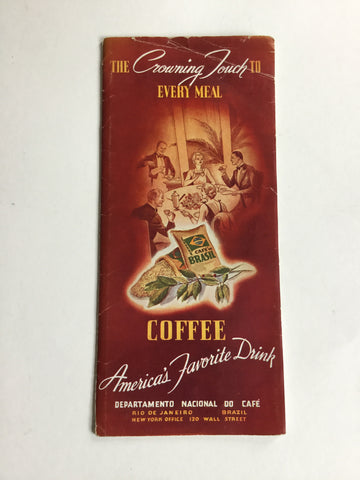 Brazilian coffee pamphlet 1940