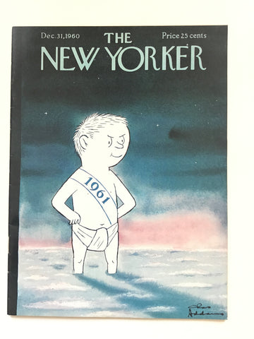 The New Yorker magazine Dec. 31, 1960 charles addams
