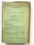 Back a novel by Henry Green