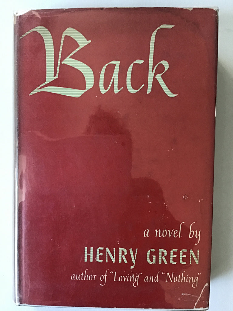 Back a novel by Henry Green