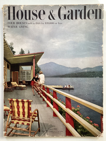House and Garden August 1949–Ayn Rand & Richard Neutra