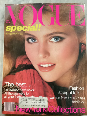 Vogue Magazine September 1980