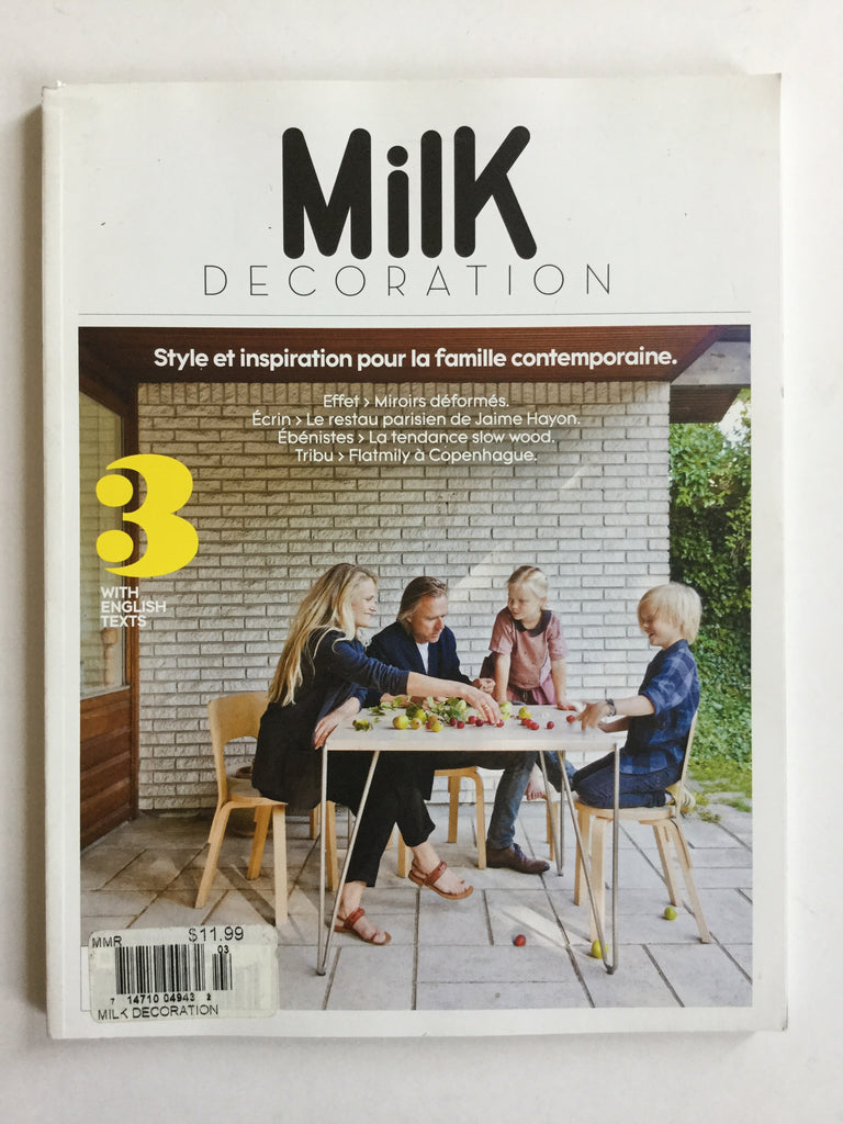 Milk 3 decoration