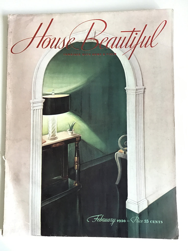 House Beautiful February 1936