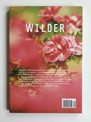 Wilder magazine issue VI Spring 2006