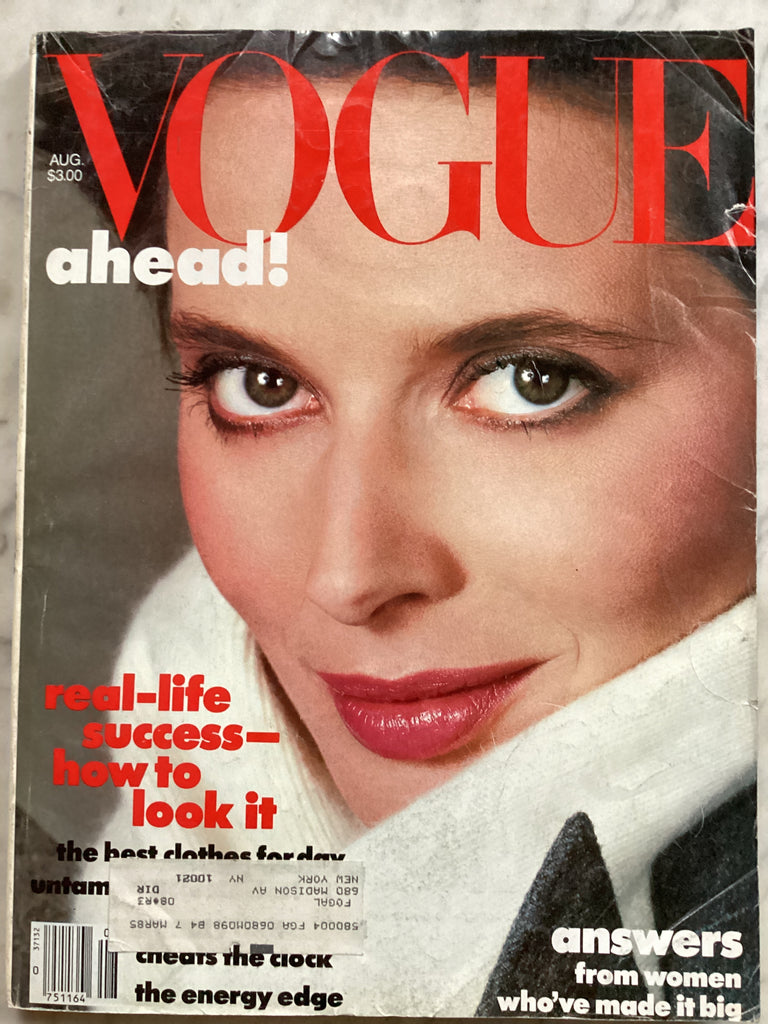 Vogue Magazine August 1983