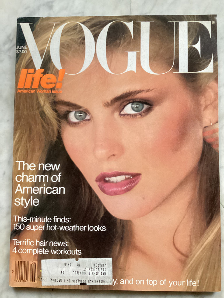 Vogue Magazine June 1980