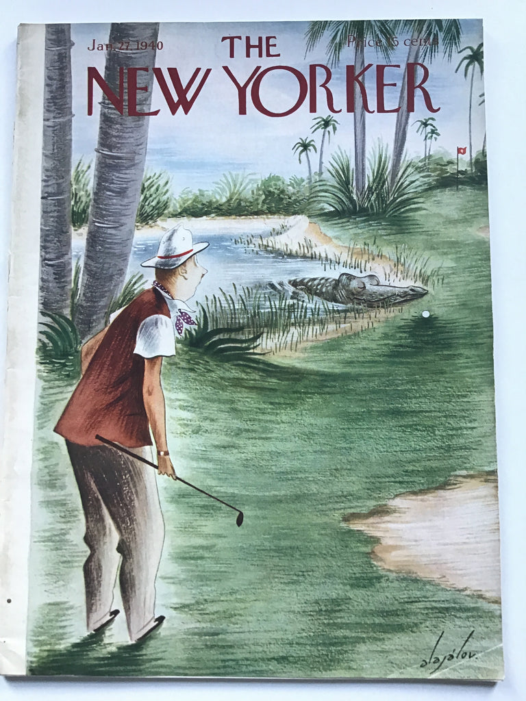 The New Yorker magazine Jan. 27,  1940