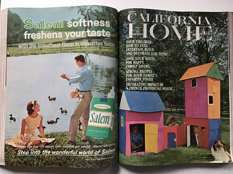 California Home magazine 1964 bound