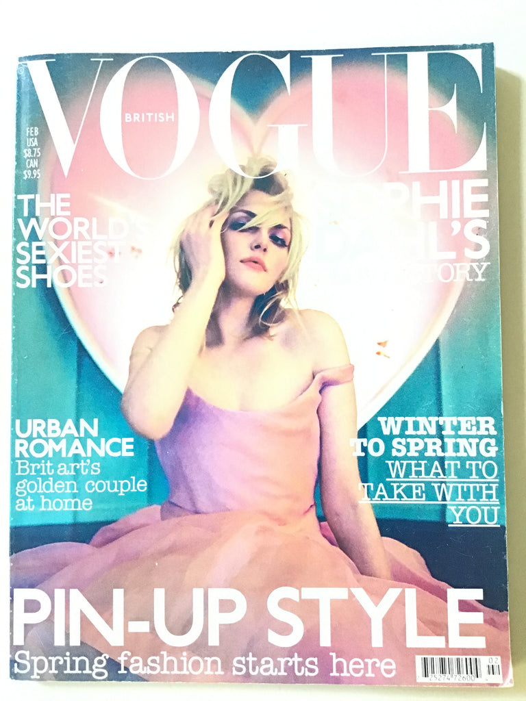UK Vogue February 2003 anrea dellal manolo blahnik