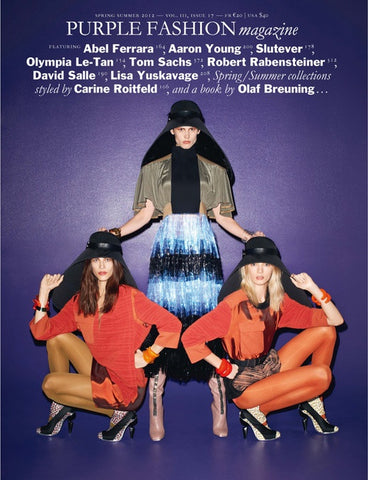 Purple Fashion Magazine Spring Summer 2012