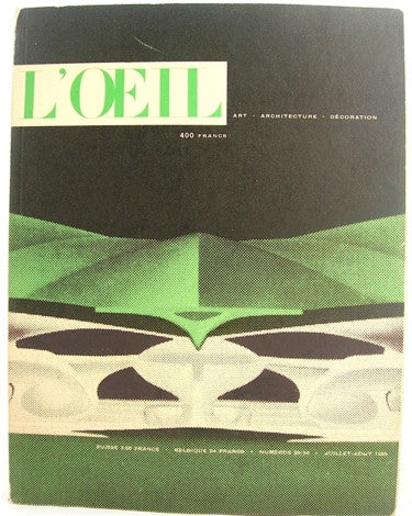 L'Oeil magazine Juillet-Aout 1959