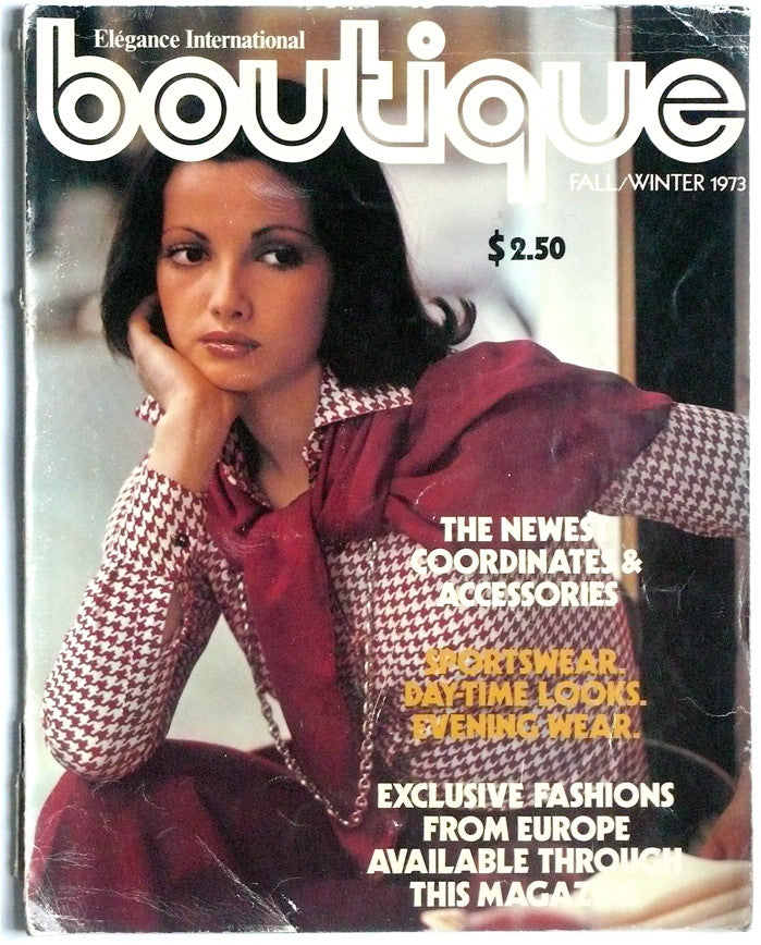 Elegance International Boutique fall/winter 1973