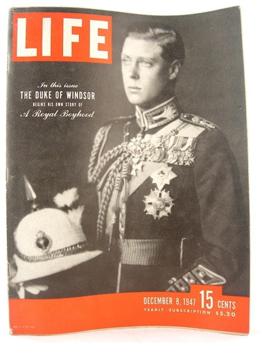 Life magazine December 8, 1947