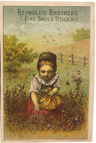 Old trade card: Reynolds Brothers Fine Shoes
