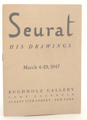 Seurat  His Drawings