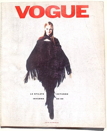Vogue Italia Dossier Sfilate Autunno Inverno 1989/1990