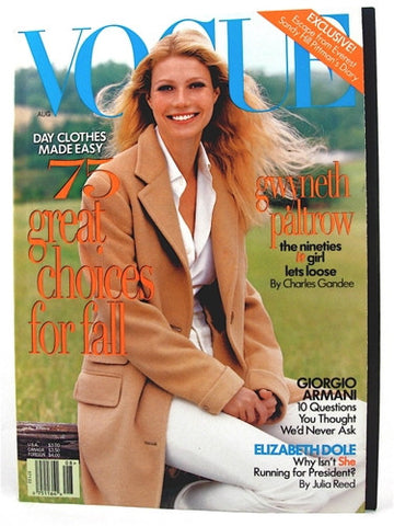 Vogue Magazine August 1996