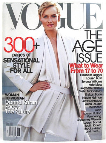 Vogue Magazine August 2001