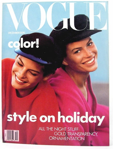 Vogue Magazine December 1988