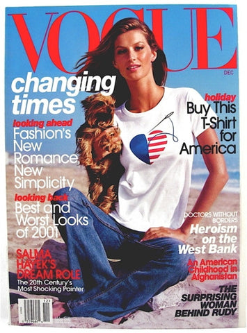Vogue Magazine December 2001
