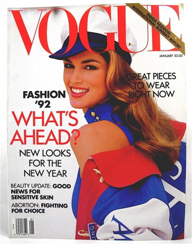 Vogue Magazine January 1992