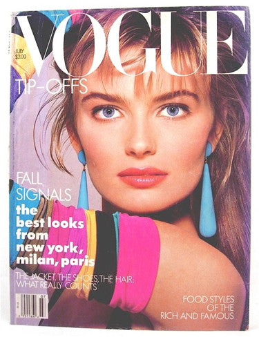 Vogue Magazine July 1987