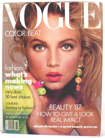 Vogue Magazine October 1987
